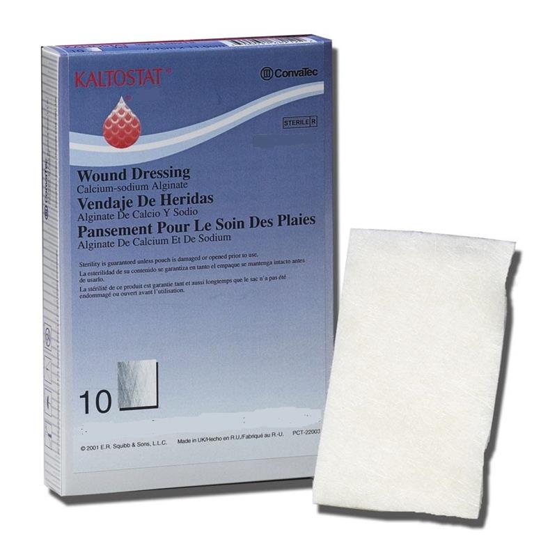 alginate wound dressing Convatec 168215 Kaltostat Alginate Wound Dressing
