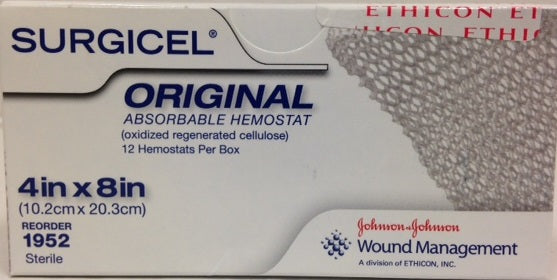 surgicel dressing Absorbable Hemostatic Dressing Surgicel® Nu-Knit® 6 X 9 Inch Sterile main image 0