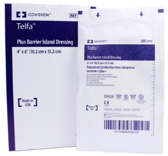 Covidien 2562 Telfa Plus Island Dressing