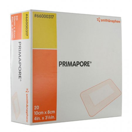 wound dressing primapore Adhesive Non-Woven 6" x 3-1/8" SMITH & NEPHEW: 66000321