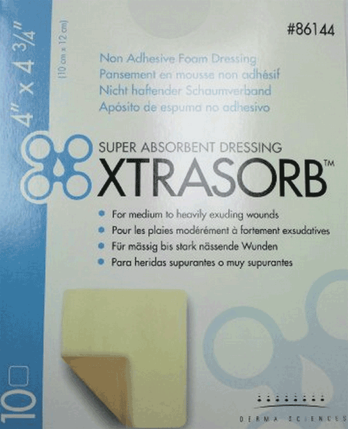 xtrasorb classic super absorbent dressing McKesson Super Absorbent Polymer Dressing