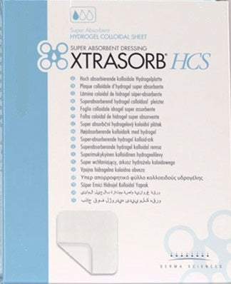 Derma Sciences 86388 Xtrasorb Super Absorbent Hydrogel Dressing - 8