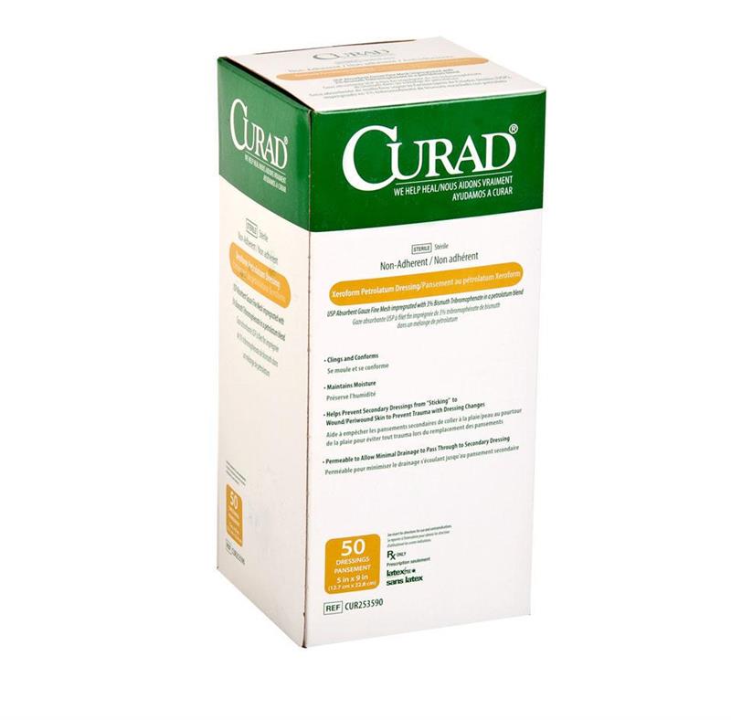 white christmas dresses Medline CUR253590 Curad Xeroform Petrolatum Gauze Dressing