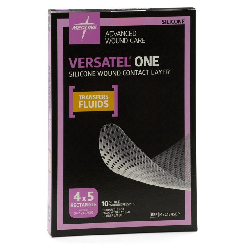 Medline MSC1845EP Versatel One Silicone Wound Contact Layer