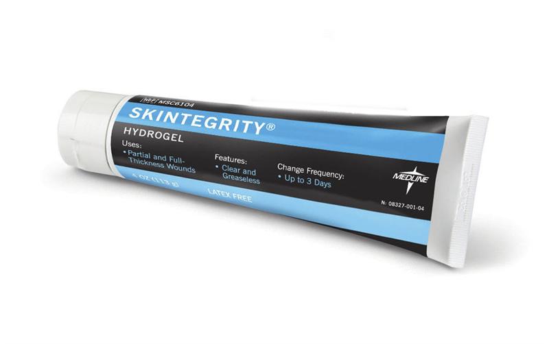 Medline MSC6104 SkinTegrity Hydrogel Wound Dressing - 4 ounce tube