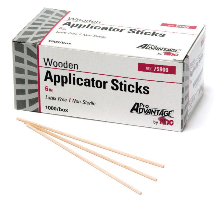  Large wax applicator stick 500 pack 6x3/4body