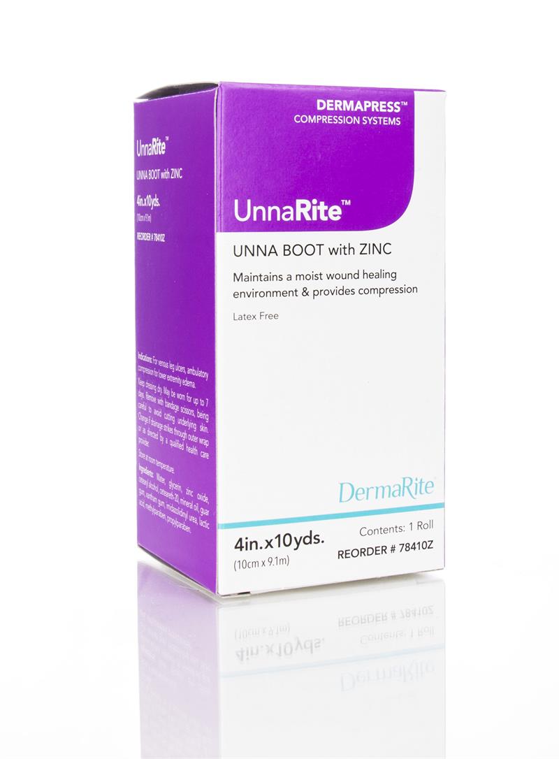 DermaRite 78410Z UnnaRite Unna Boot Dressing with Zinc