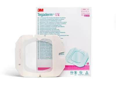 3M 1668 Tegaderm I.V. Advanced Securement Dressing with Adhesive