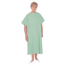 Hospital Patient Gown, Standard Size, Mint Green – woundcareshop