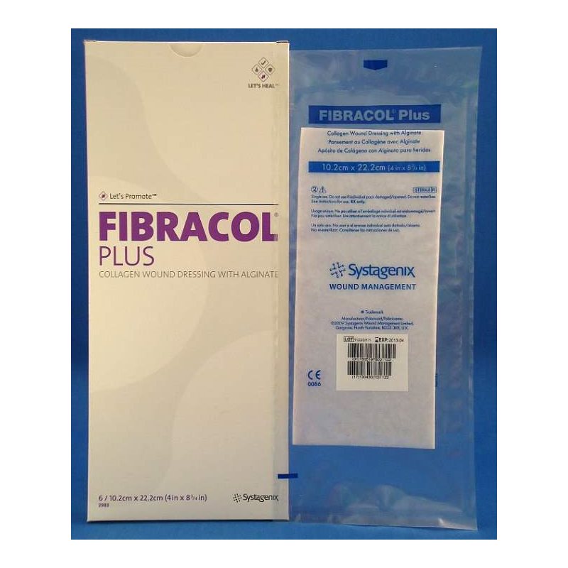 Johnson & Johnson 2983 Fibracol Plus Collagen Dressing with Non-Adherent  Alginate