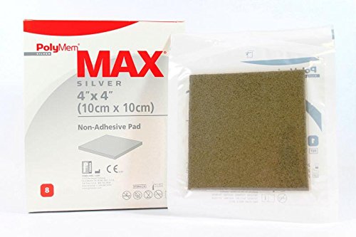 polymem max silver non adhesive pad dressing Silver MAX Non-Adhesive