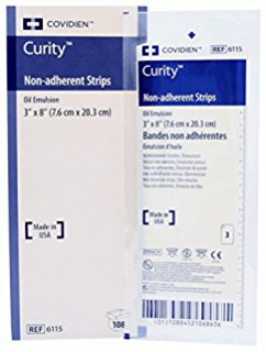 Covidien (formerly Kendall) 6115 Curity Non-adhering Oil Emulsion Dres –  woundcareshop