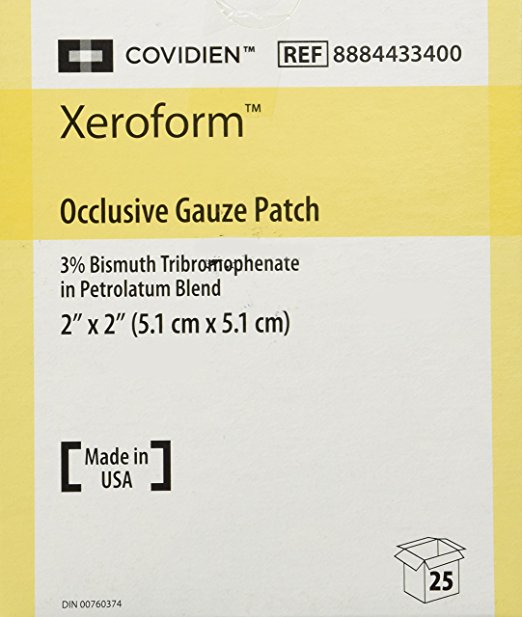 Covidien 8884433400 433400 Xeroform Occlusive Petrolatum Gauze Dressin – woundcareshop