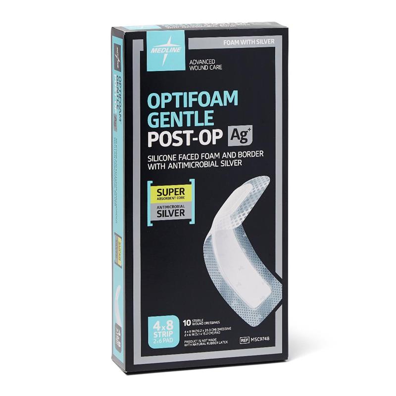 optifoam dressing Optifoam Adhesive Foam Dressing 4" x 4" 4 X 4 Inch
