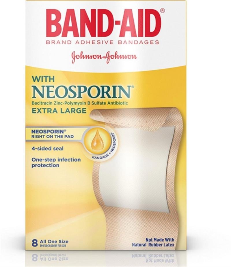 Johnson & Johnson 005567 Band-Aid Brand Adhesive Bandages with Neospor –  woundcareshop